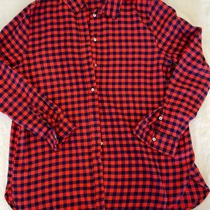 NWOT H&M Plaid shirt size 8